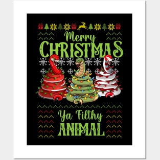 Merry Christmas ya Filthy Animal Posters and Art